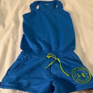 Under Armour Bright Blue Romper/Jumpsuit with Neon Accents